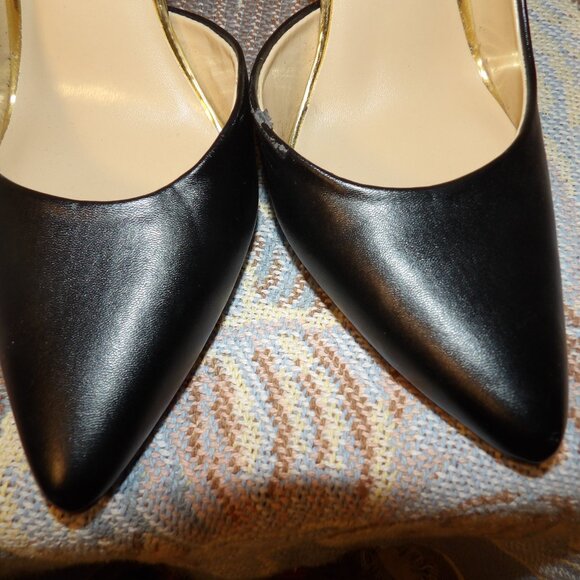GUC Merona Vegan Leather Heels Sz 9 - Picture 3 of 8